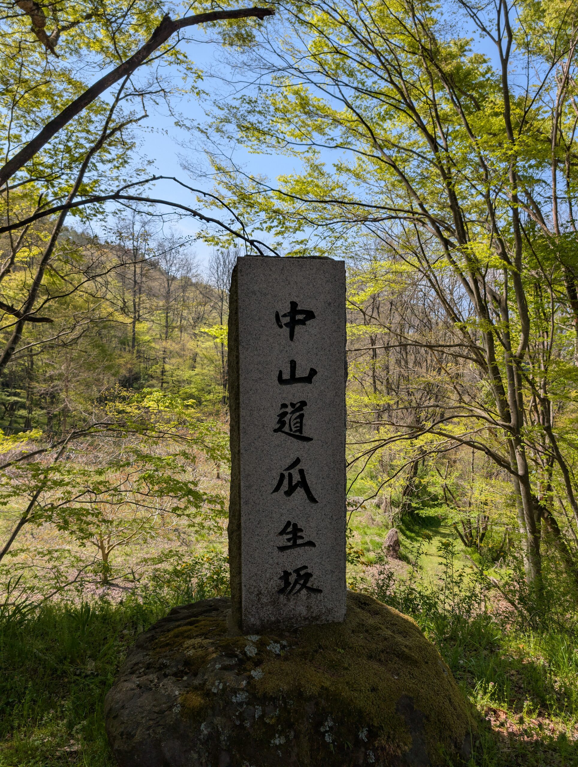 Signs along the Nakasendō