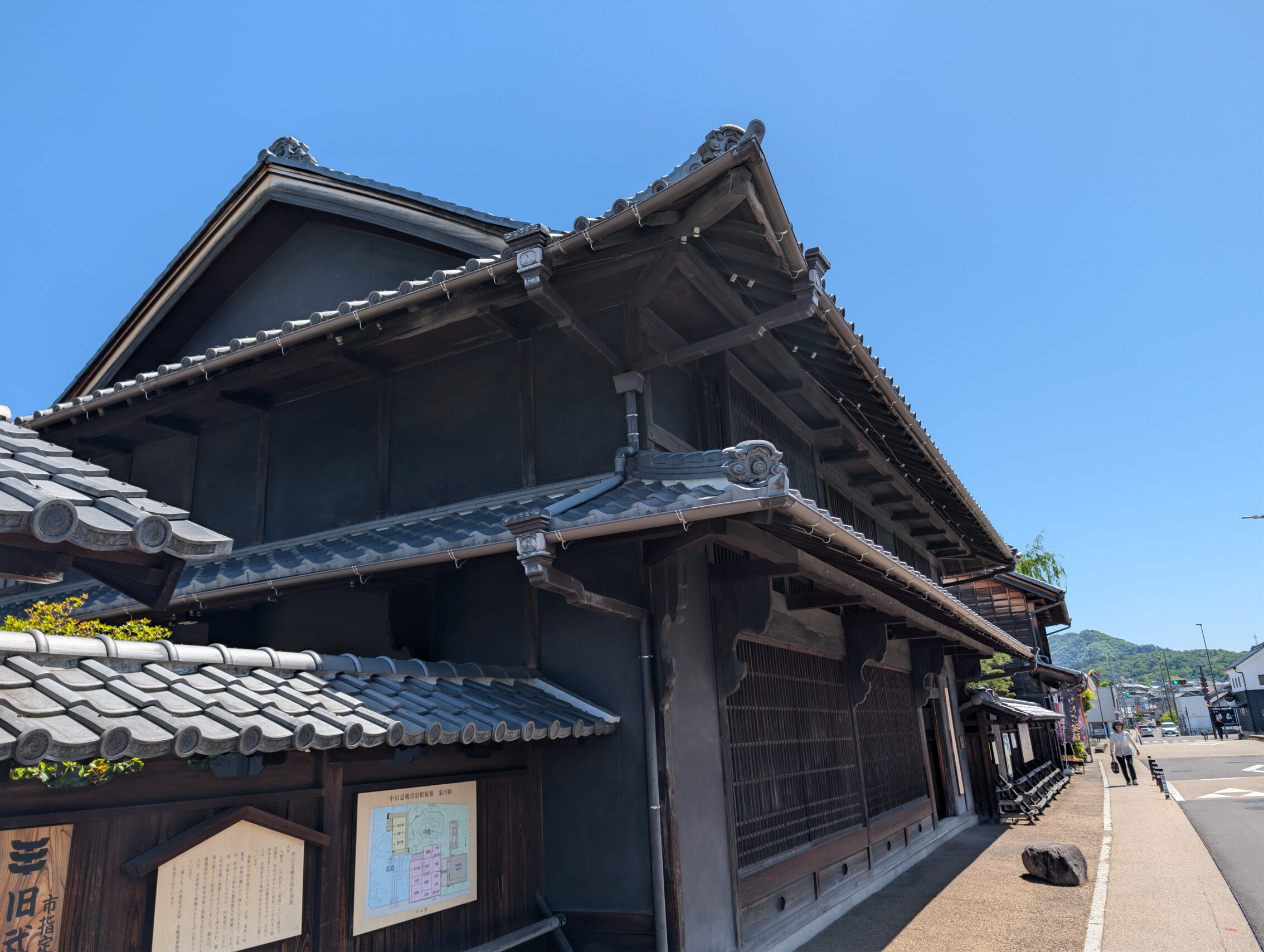 An Edo period house in Unuma-juku.